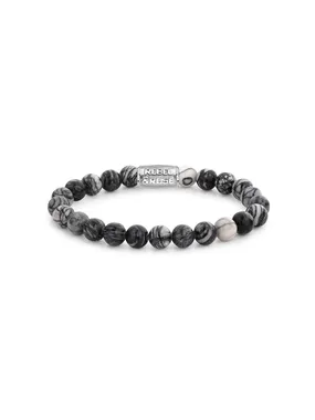 Beaded bracelet Black Wolf RR-80032-S