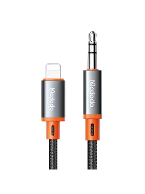 Mcdodo CA-0780 Lightning to 3.5mm AUX mini jack cable, 1.2m (black)