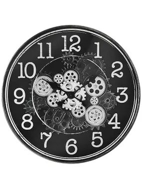 Design plastic clock with gears Millennium E01.4328.90