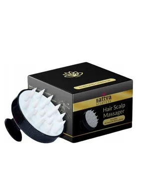 Black scalp brush