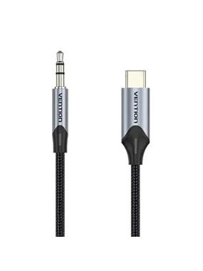 Cable Audio USB-C to 3.5mm mini jack 1m black