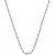 Silver chain Emozioni Silver and Rose Gold Bead CH020