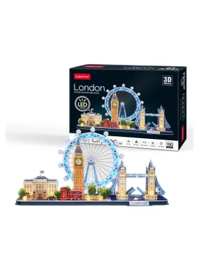 Puzzle 3D City line - London led