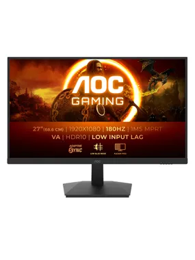 AOC G1 27G15N2 datora monitors 68,6 cm (27 collas) 1920 x 1080 pikseļi Full HD LCD melns