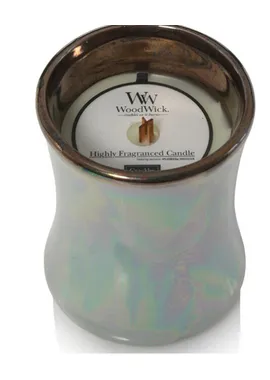 Candle ceramic oval vase WoodWick|Fig leaf and tuberose, 133.2 g|_API_