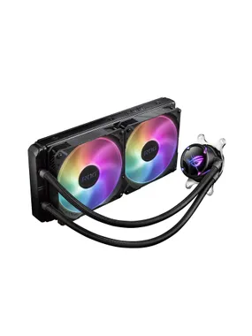 ASUS ROG STRIX LC II 280 ARGB Procesors Viss vienā šķidruma dzesētājs 14 cm Melns 1 gab.