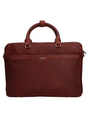 Men's leather laptop bag 20235 TAN