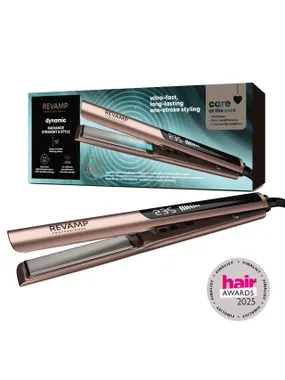 Revamp ST-1900GD-Eu Dynamic Straight & Style Ceramic Hair Straightener