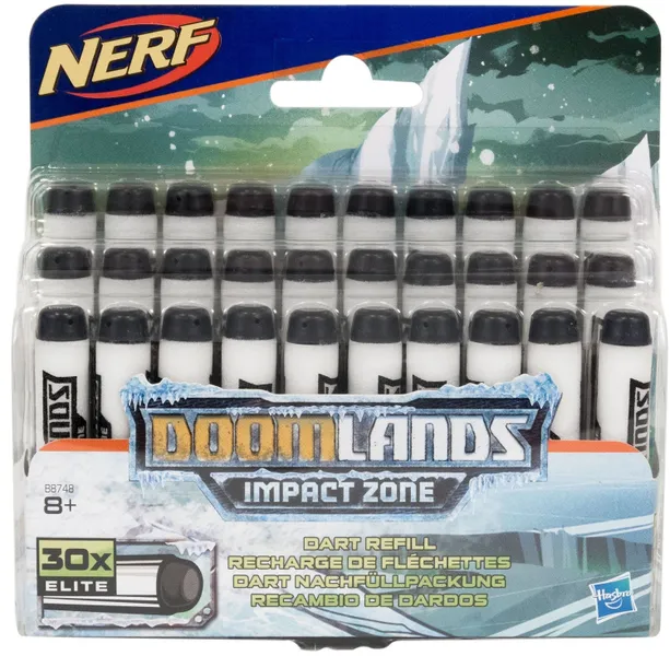 Set, Nerf, DoomLands Impact Zone, Refill, Darts, For Boys, 8+ years, 30 pcs