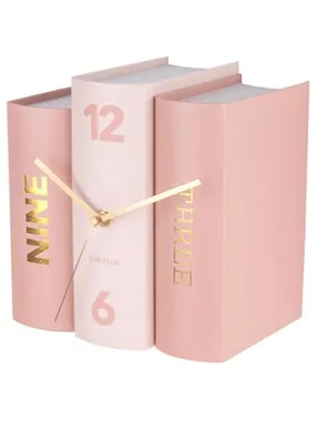 Design table clock - Books KA5730