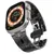 Iron Man steel pull for Apple Watch 42/44/45/49 mm - Black/Orange