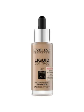 Liquid Control HD Mattifying Face Foundation with Niacinamide 060 Sunny Beige 32ml