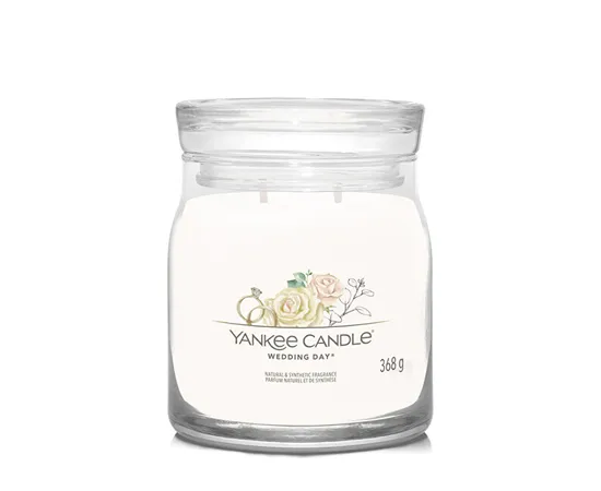 Aromatic candle Signature glass medium Wedding Day 368 g