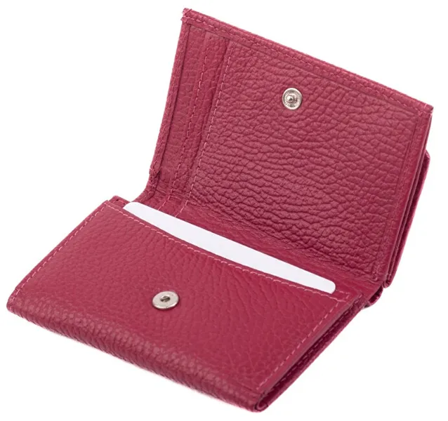 Women's leather wallet 1756 B viva magenta