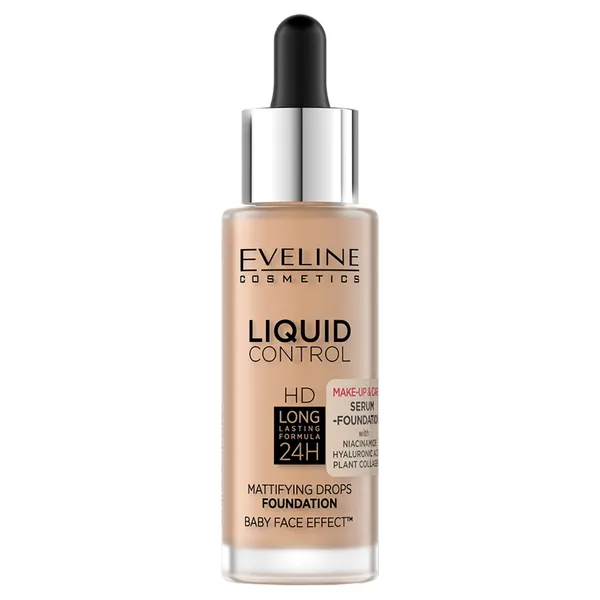 Liquid Control HD Mattifying Face Foundation with Niacinamide 055 Honey 32ml