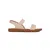 Women's flat beige sandals