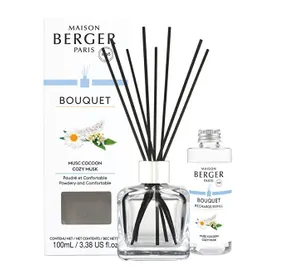 GIFT SET AROMA Diffuser Cube + Refill Cozy Musk 100 ml
