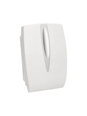 Electromechanical two-tone bell 8V, white
