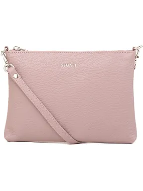 Women's leather crossbody handbag