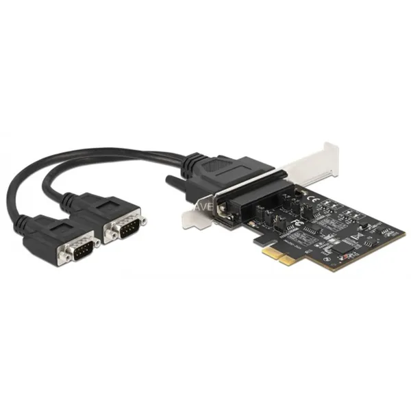 PCI Express card to 2 x serial RS-422/485 with 15 kV ESD protection