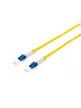 Equip LC/LC Fiber Optic Patch Cable, OS2, 15m