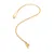 Hot Diamonds P Jac Jossa Soul Gold Plated Necklace DP954 (Chain, Pendant)