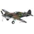 Plastic model P-40C Tomahawk