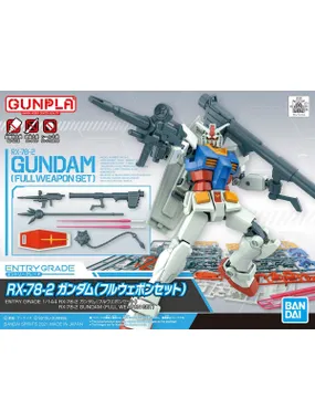 IEEJAS KLASES RX-78-2 GUNDAM (PILNS IEROČU KOMPLEKTS)