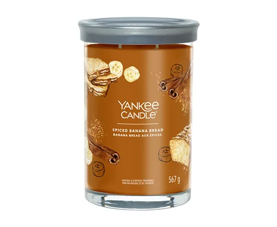 Aromatic candle Signature tumbler large Spiced Banana Bread 567 g