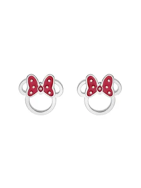 Charming Minnie Mouse steel earrings E600191NRL.CS