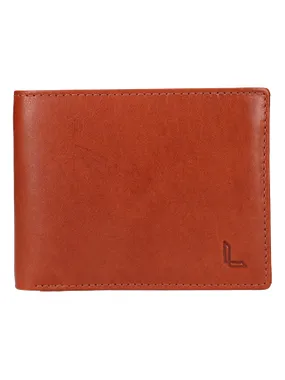 Men's leather wallet LG-7648 COGNAC