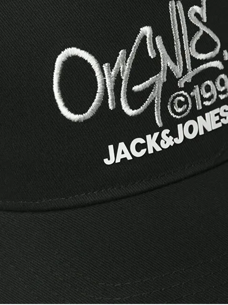 Men's cap JACPAINT 12263303 Black