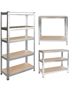 Metal warehouse rack 180 x 90 x 40 Humberg 4846