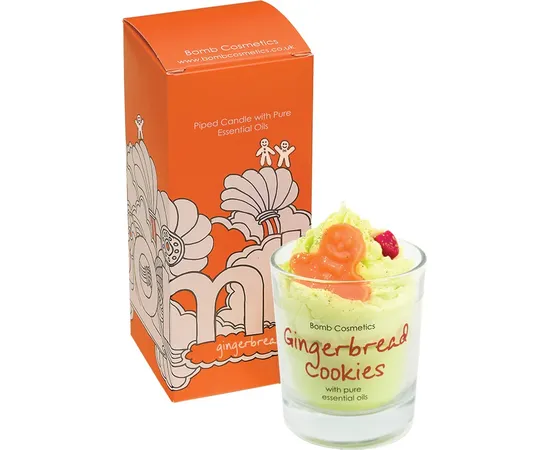 Scented candle with Gingerbread Cookies foam 200g