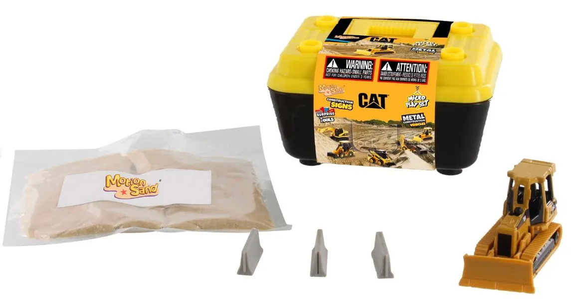 CAT Micro Metal Diecast tracked tractor