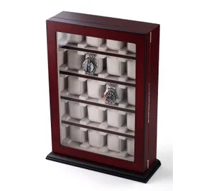 Rothenschild Watch Showcase RS-1100-20BU for 20 Watches Bubinga