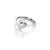 Romantic silver ring with diamond Desire DR274