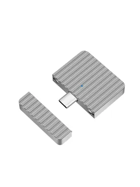 Very small USB3.2 Gen2x1 SSD enclosure USB-C NVM