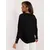 Women's black oversized sweater