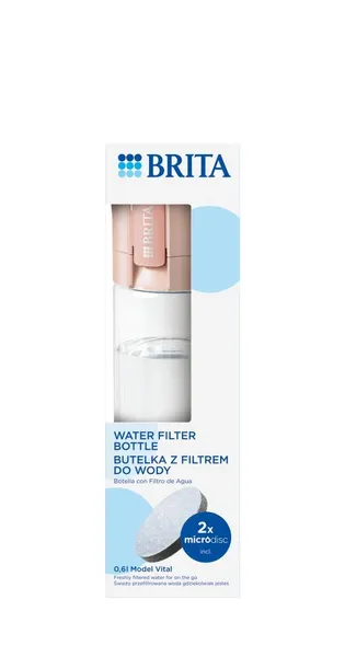 Brita Vital persiku 2-disku filtra pudele