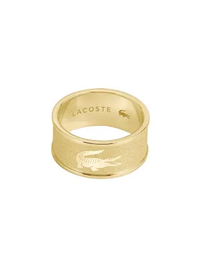 Stylish Gold-plated Ring for Men Backhand 2040486