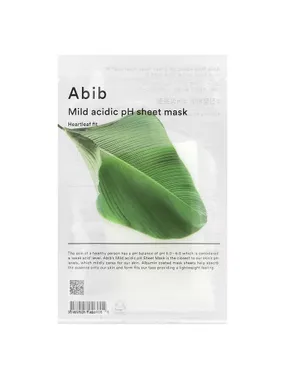 Mild Acidic pH Sheet Mask soothing sheet mask 30ml