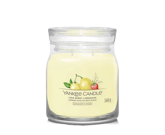 Aromatic candle Signature glass medium Iced Berry Lemonade 368 g