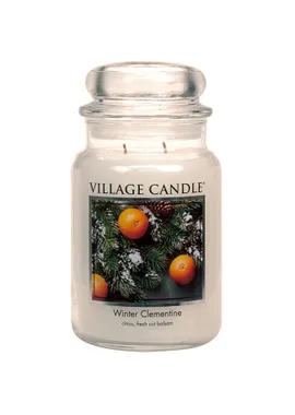 Scented candle in glass Winter Clementine 602 g