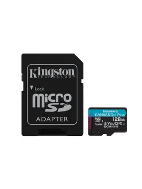 microSD 128GB CanvasGo! Plus 200MB/s A2 U3 V30 + adapter