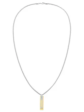Iconic bicolor necklace with crystals 2790351