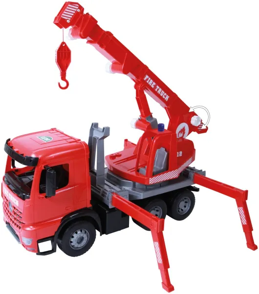 Lena Fire Crane truck 70 cm single brown cart