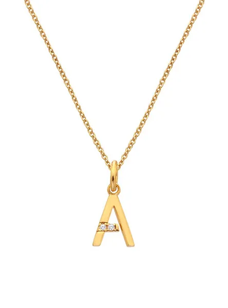 Hot Diamonds And Jac Jossa Soul Gold Plated Necklace DP939 (Chain, Pendant)