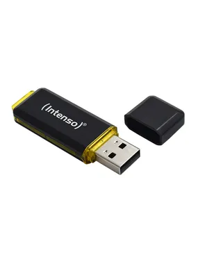 Intenso High Speed Line USB flash drive 128 GB USB Type-A 3.2 Gen 1 (3.1 Gen 1) Black, Yellow