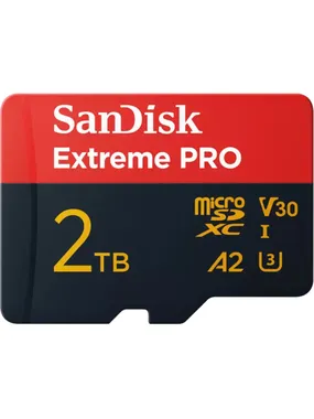 Extreme Pro 2 TB MicroSDXC, memory card
